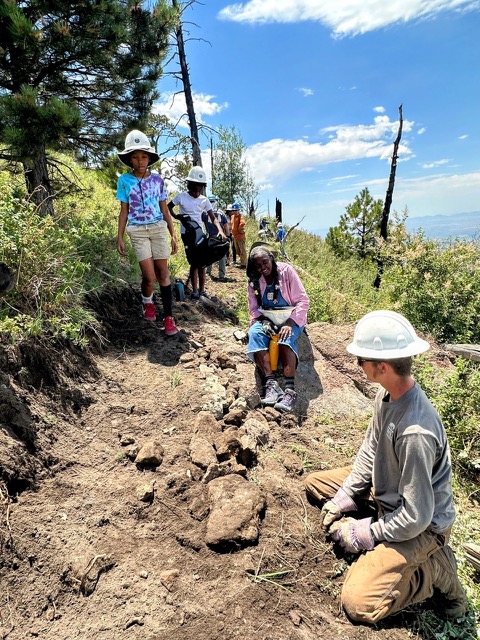 Trail work with Wild Arizona – July, 2023