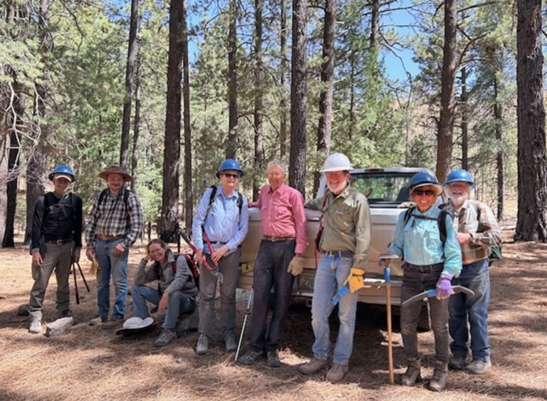Over a week of trail work